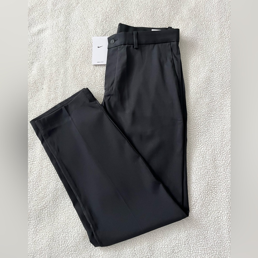 NWT Nike Men's Dri-Fit Black Golf Pants, Size 32x32